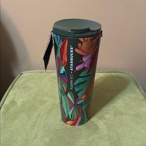 FarmRIO + Starbucks Floral Thermos